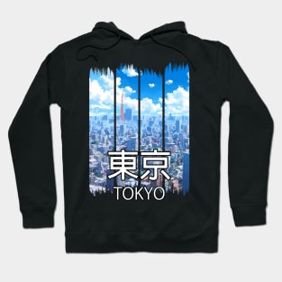 Tokyo City Sykline Landscape – Anime Shirt Hoodie